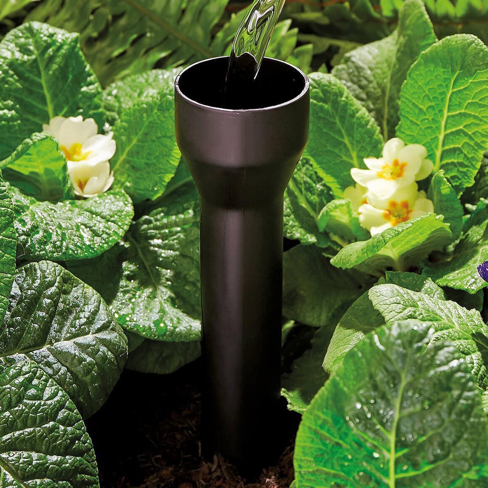 庭用散水スパイク3個セット 根部灌漑ステーク 屋外プランター - Terracotta Pot のレビューと価格