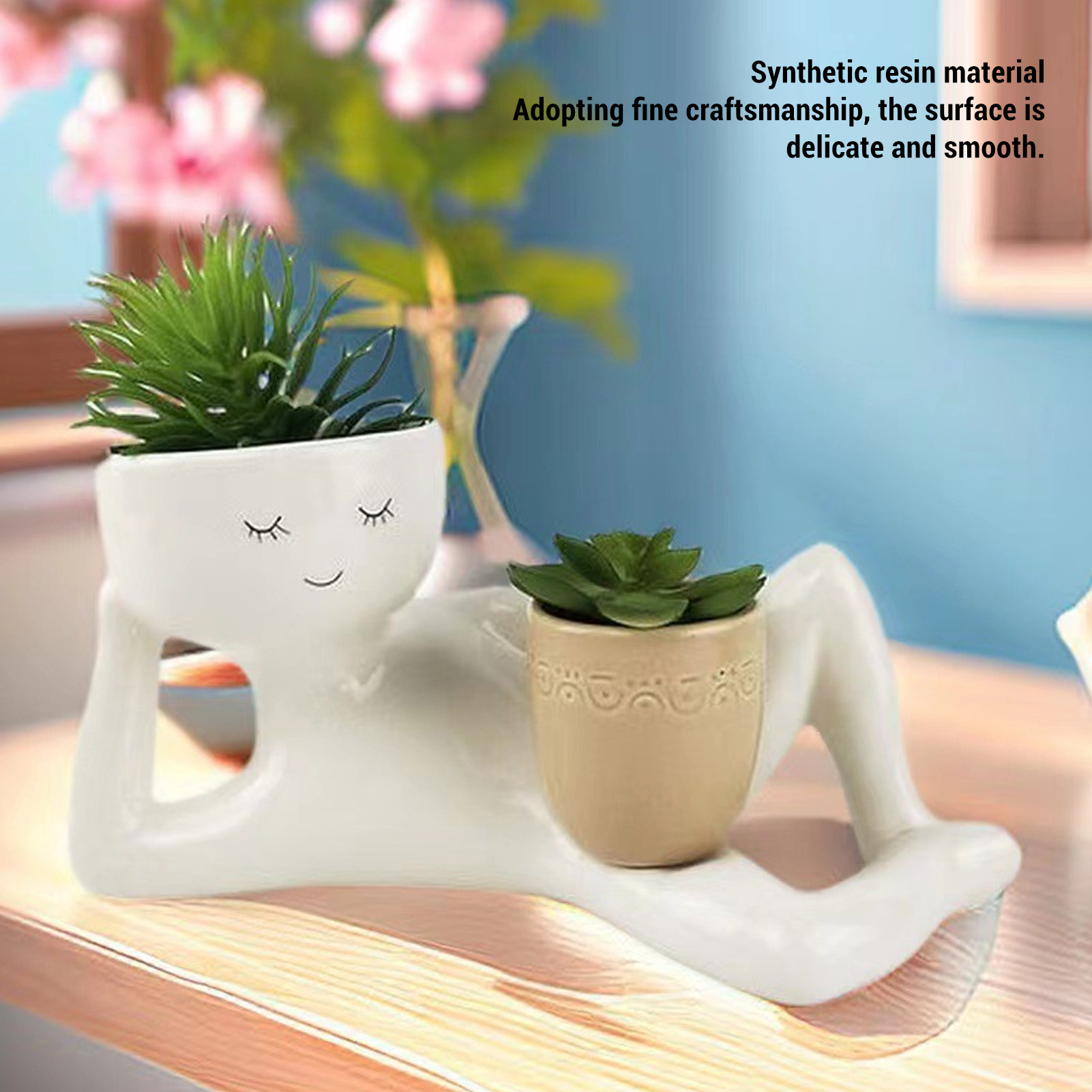 多肉植物鉢クリエイティブ通気性合成樹脂植木鉢デスクトップオー - Terracotta Pot のレビューと価格