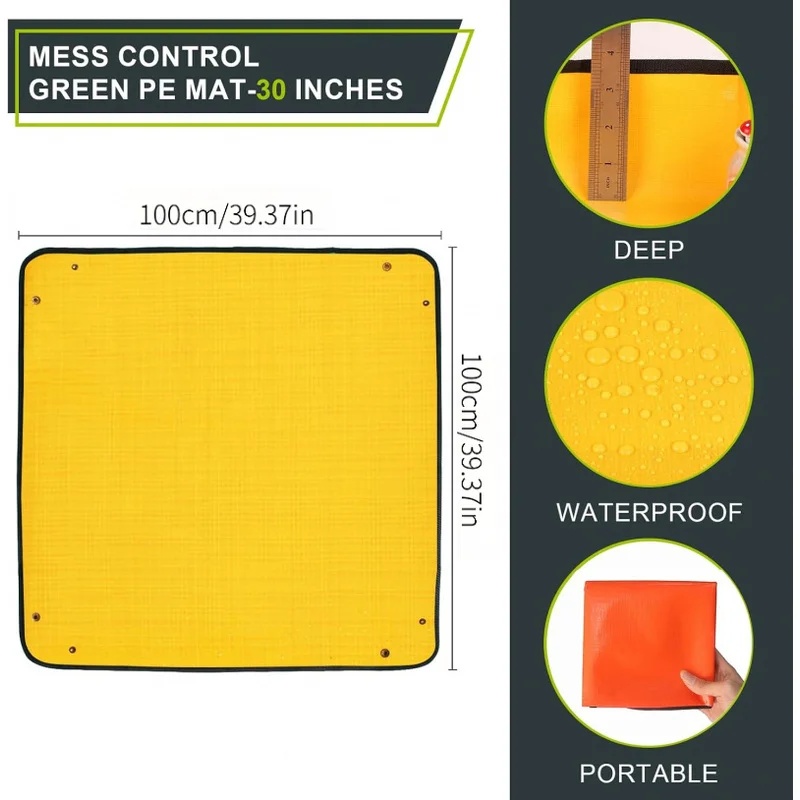 大型の植え替えマット、折りたたみ式で防水性のあるガーデニング - Repotting Mat のレビューと価格
